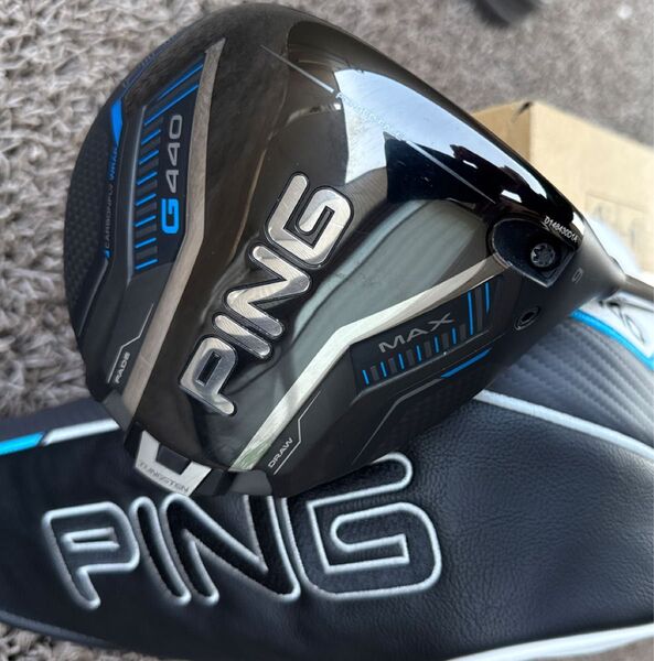 PING G440 MAX ドライバー9度 TOUR2.0 PING 65R