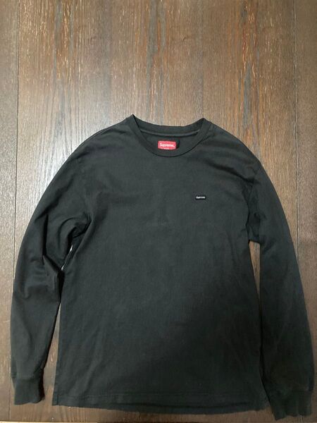 Supreme Small Box L/S Tee シュプリーム スモールボックス ブラック S
