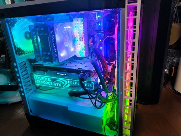 自作PC ゲーミングPC デスクトップパソコン ホワイト