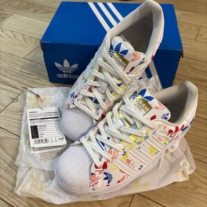 アディダスadidasadidasOriginalsSUPERSTAR24.5オリジナルススーパースターホワイトゴールドメタリック