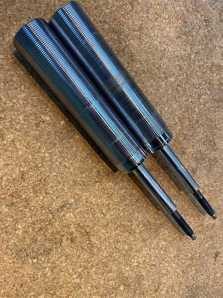 (現品限り2本セット)326POWER ミツルパワー チャクリキダンパー ショックA寸240 B寸97 刻印10x