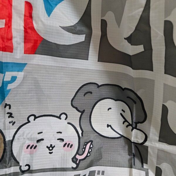 ■ラスイチ■ ちいかわ うさぎ エコバッグ 灰ハト