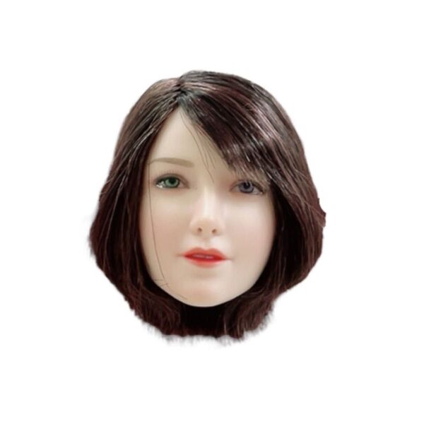 1/6ヘッド スカルプト美人ヘッド カービングフィギュアヘッド ドールヘッド 女性 ヘッド フィギュア