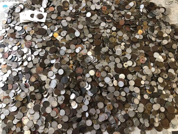 古銭大量まとめ 20kg 日本 朝鮮 硬貨