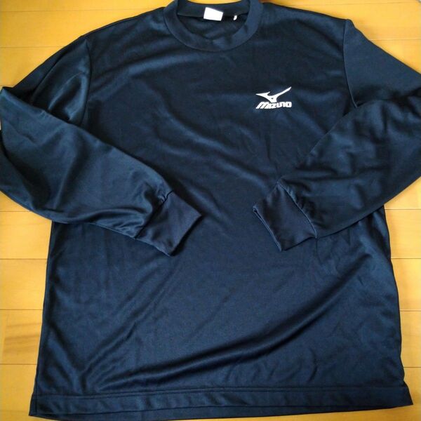 Mizuno 長袖シャツ ネイビー スポーツウェア