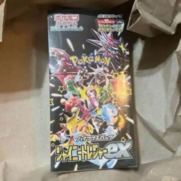 新品 ポケモンカード ハイクラスパックシャイニートレジャーex 1BOX シュリンク付