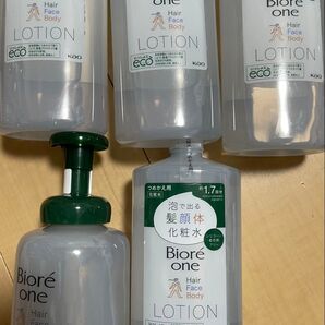 ビオレone 泡で出る化粧水 コンフォートサボンの香り 本体/500mlと詰替用700ml4本