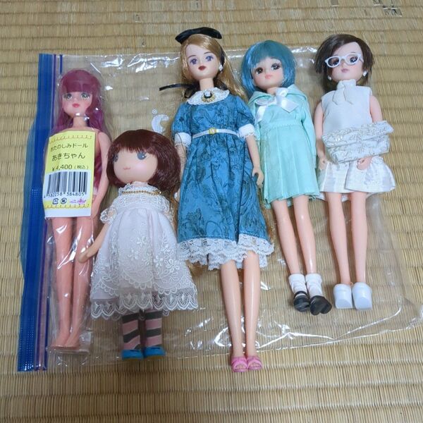 お人形 まとめ売り 5体セット リカちゃんキャッスル ジェニーフレンド