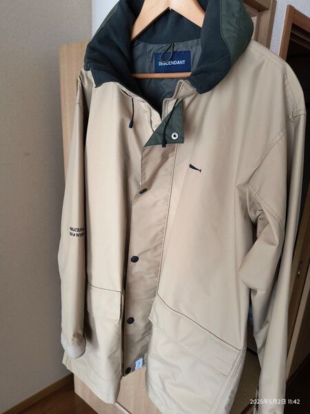 ディセンダント DESCENDANT RUDDER 3 LAYER JACKET