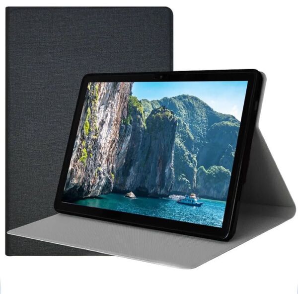 For Blackview Tab 12 10.1インチ 用のカバー スタンド機能付き 保護ケース ブラック
