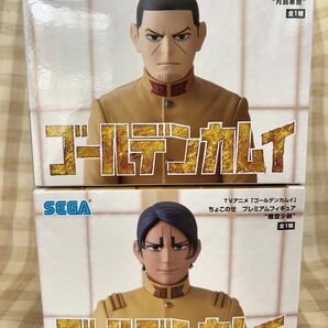 【2体セット】ゴールデンカムイ ちょこのせ プレミアムフィギュア 月島軍曹&鯉登少尉