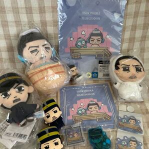 ゴールデンカムイ 月島軍曹 サンリオコラボ&他ぬいぐるみ・グッズまとめ売り