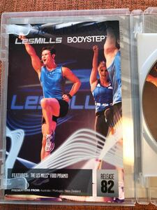 Step82★レスミルズ★Lesmills★DVD★CD★中古品★BodyStep★ボディステップ82★英語コレオノート★箱に傷有★汚れあり★再生確認済★3点