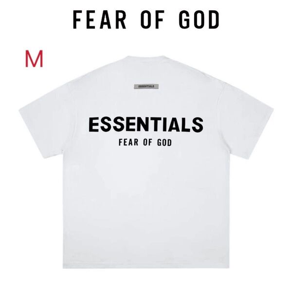 FEAR OF GOD FOG ESSETIALS エッセンシャルズ ホワイト 半袖 Tシャツ
