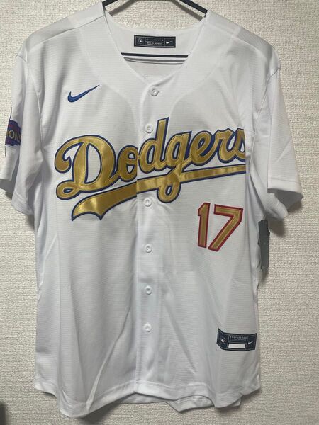 大谷翔平選手 ドジャースユニフォーム ゴールドコレクション サイズM