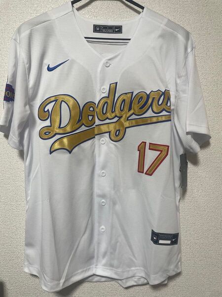 大谷翔平選手 ドジャースユニフォーム ゴールドコレクション サイズM