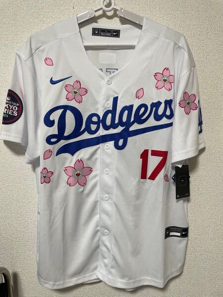 NIKE 村上隆 MLBドジャース 大谷翔平 東京シリーズ Tシャツ ユニフォーム Lサイズ