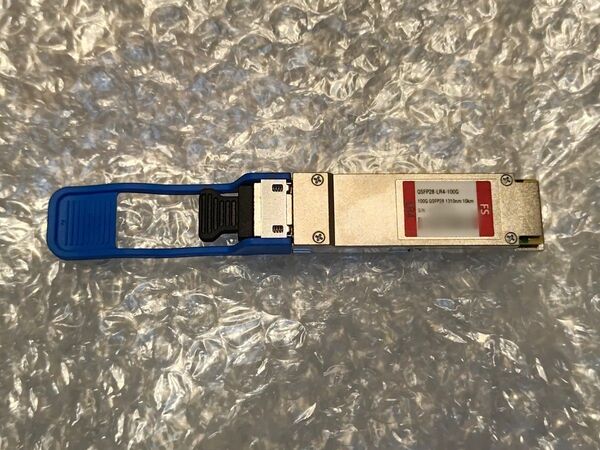 FS.COM QSFP28-LR4-100G 100GBase-LR4 QSFP28 トランシーバー サーバー ネットワーク
