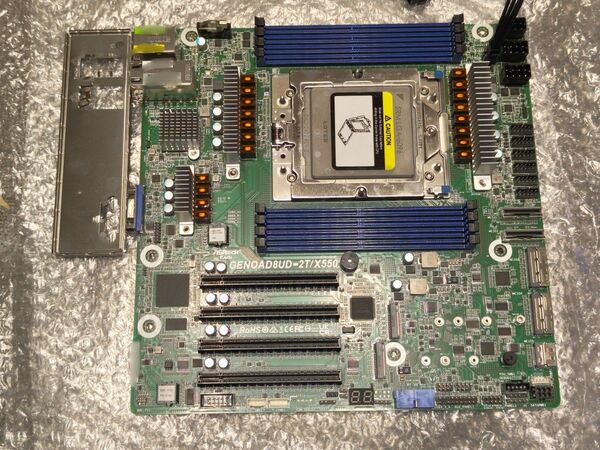 Asrock Rack GENOAD8UD-2T/X550 マザーボード AMD EPYC 9004 9005 Genoa 現状品