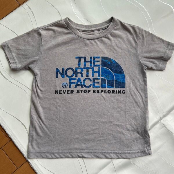THE NORTH FACE キッズ Tシャツ グレー 110cm
