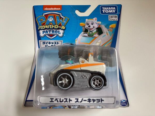 新品未開封 タカラトミー パウ・パトロール ダイキャストビークル エベレスト スノーキャット