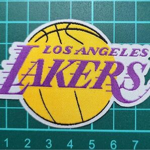 NBA レイカーズ Lakers ワッペン アイロン熱圧着タイプ