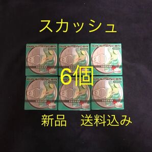 数量限定 値下げ 芳香剤 栄光社 エアースペンサー スカッシュ 6個セット エアスペンサー 車用芳香剤