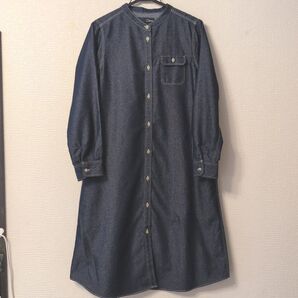 しまむら LOGOS DAYS デニム シャツワンピ Mサイズ