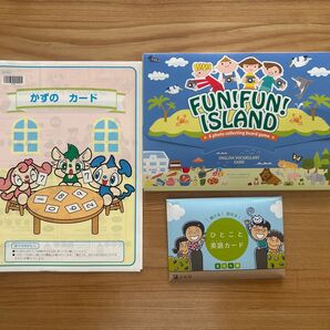 英語教材、かずのカードセット