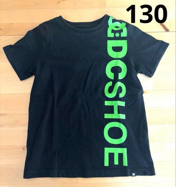DC SHOES 半袖Tシャツ ブラック 130cm