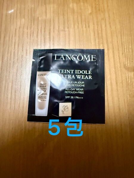 ランコム タンイドル ウルトラウェアリキッド BO-02 SPF38 PA+++ 1ml×5包 計5ml