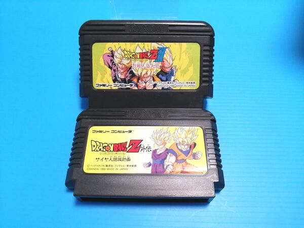 FC ソフト ドラゴンボールZ 外伝 + ドラゴンボールZ Ⅲ 2種セット ファミコン DRAGONBALL Z