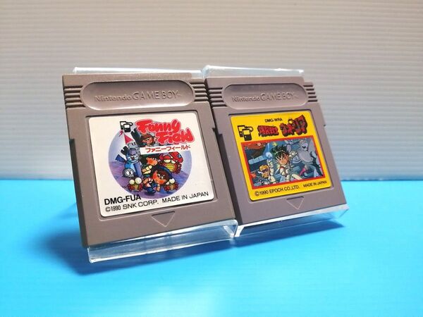 GB ソフト ファニーフィールド + 爆裂戦士ウォーリア 2種セット GAMEBOY ゲームボーイ nintendo