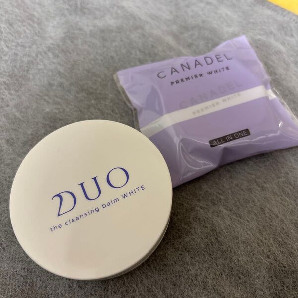 DUO ザ クレンジングバーム ホワイト、薬用プレミアホワイト(美容液クリーム)カナデル