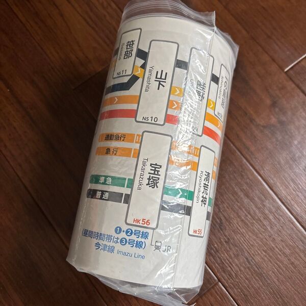 阪急 宝塚線 路線図案内 電車内で掲示されていたもの