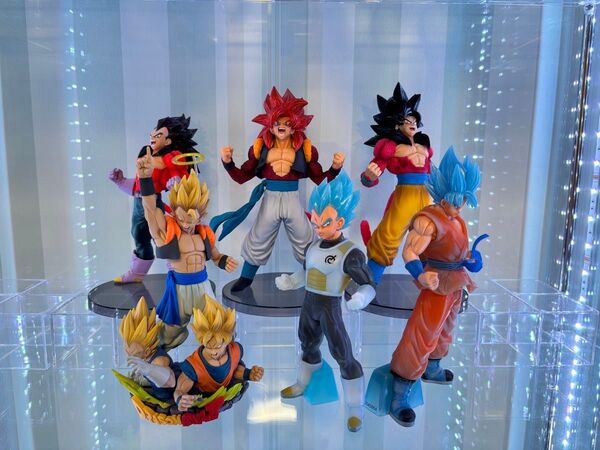 ドラゴンボール フィギュア まとめ売り BLOOD of SAIYANS CLEARISE Con:Figuration