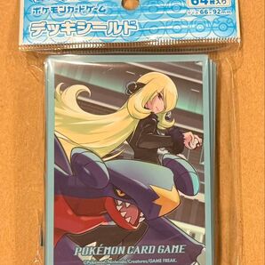 新品 シロナ&ガブリアス ポケモンカードゲーム スリーブ サプライ ポケカ デッキシールド シロナ ver.2 サプライ
