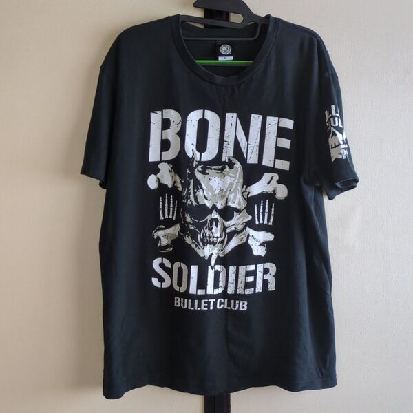 新日本プロレス 石森太二 バレットクラブ BULLET CLUB ボーンソルジャー Tシャツ XL