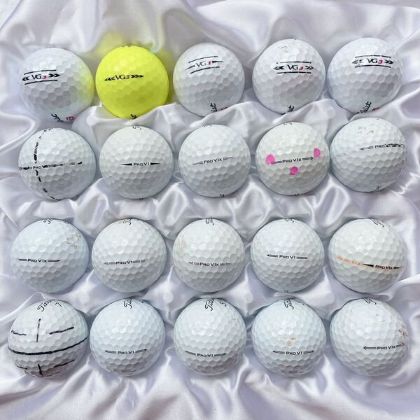 ロストボール タイトリスト PRO v1 VG3 系 20球