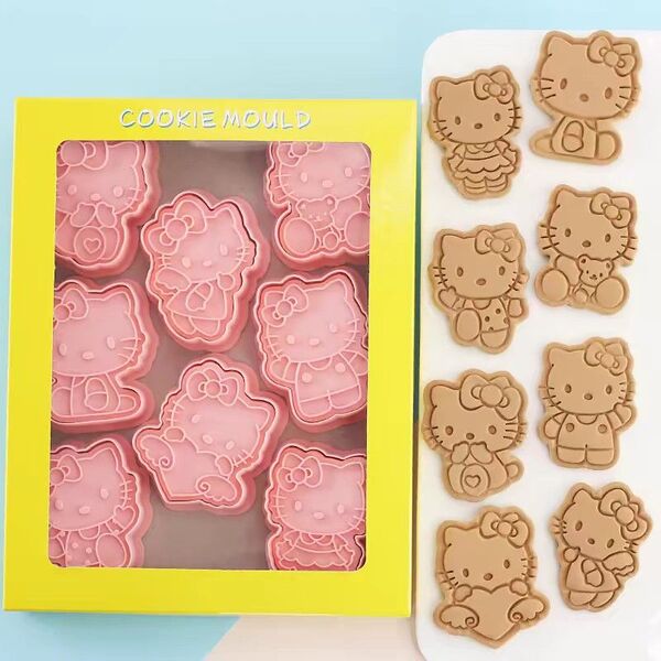 ハローキティ クッキー型 型抜き 8個セット