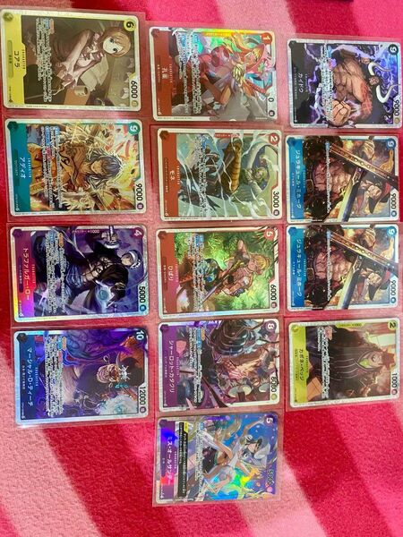 ワンピースカードゲーム まとめ売り 14枚 SR