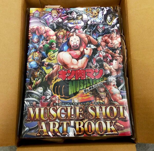 キン肉マン マッスルショット アートブック MUSCLE SHOT ART BOOK 画集 図録 イラスト集 資料集 ゆでたまご