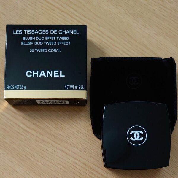新品未使用 CHANEL レティサージュ20 ツイードコライユ チークカラー シャネル