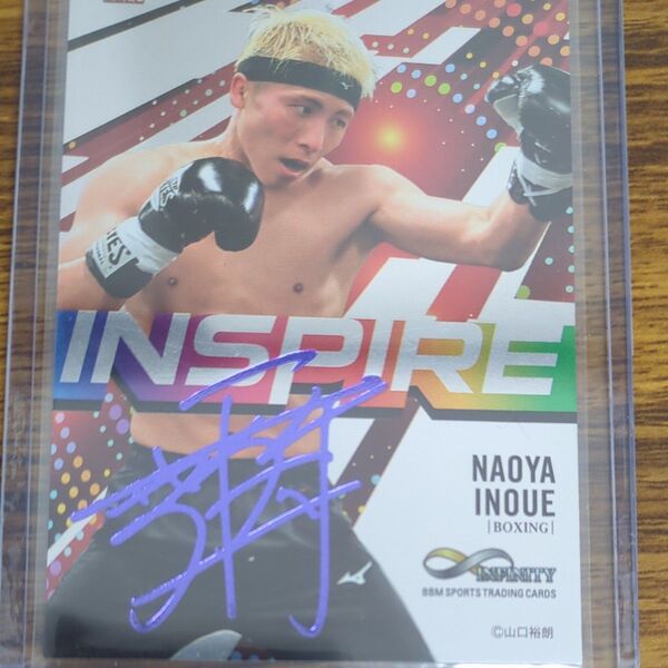 BBM INFINITY 2021 NAOYA INOUE 直筆サインカード