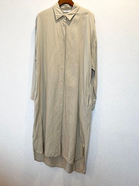 UNIQLOユニクロ リネンブレンド ワンピース M