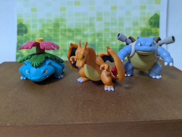 ポケモン 初代御三家 モンコレ3体セット