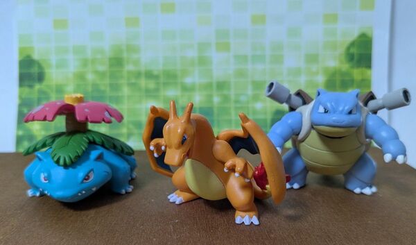 ポケモン 初代御三家 モンコレ3体セット リザードン カメックス フシギバナ