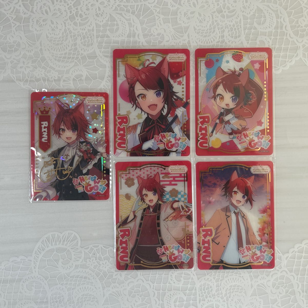 すとぷり ふぁみこれ ヴァイスシュヴァルツ メタルカード まとめ売り すとぷり 莉犬くん カード コレクションカード ふぁみこれ