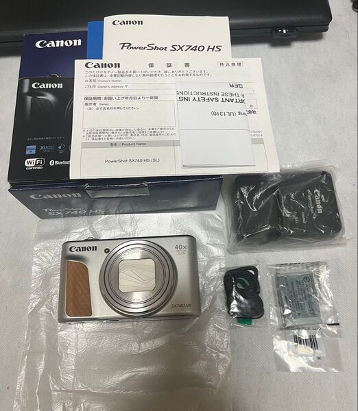 Canon PowerShot SX740 HS シルバー【展示品】