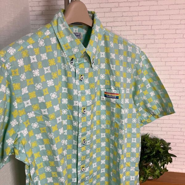 SUN SURF サンサーフ アロハシャツ Lei Lani ボタンダウン BDシャツ 東洋エンタープライズ